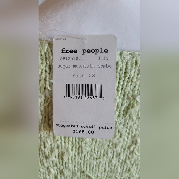 Free People Midnight Beach Oversized Pullover Sugar Mountain Combo Sweater - Picture 9 of 12